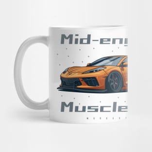 Mid-engine Corvette Mug